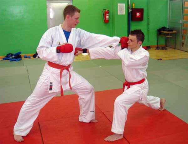Sveti i Tomazin na Svjetskom prvenstvu u karateu

