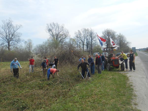 Proljetna akcija ienja okolia u Domaslovcu