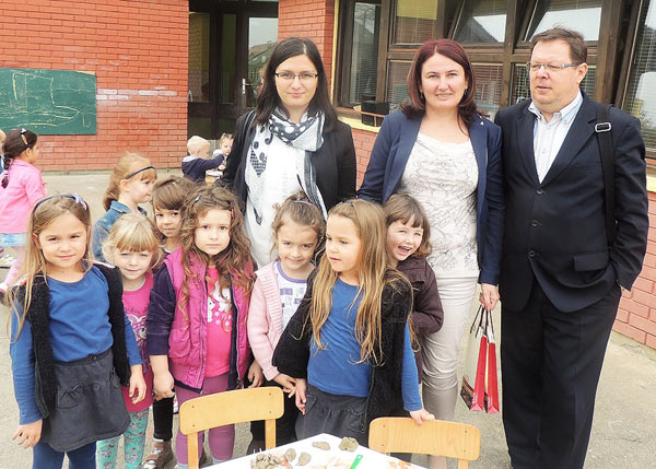 Predstavnici Grada Samobora posjetili Djeji vrti Izvor u Bregani