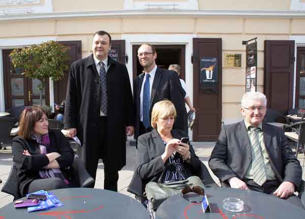 Samoborski HDZ predstavio je svoje kandidate koalicije za Europski parlament