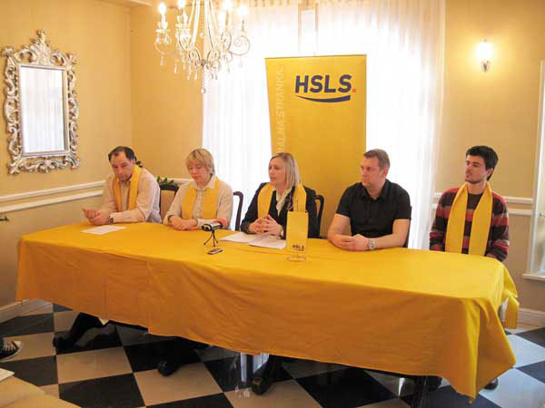 Konferencija za novinare samoborskog HSLS-a
