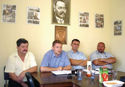 Konferencija za novinare Gradske organizacije Hrvatske seljake stranke