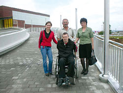 Predstavnici samoborske Udruge invalida razgledali su novu sportsku dvoranu u izgradnji