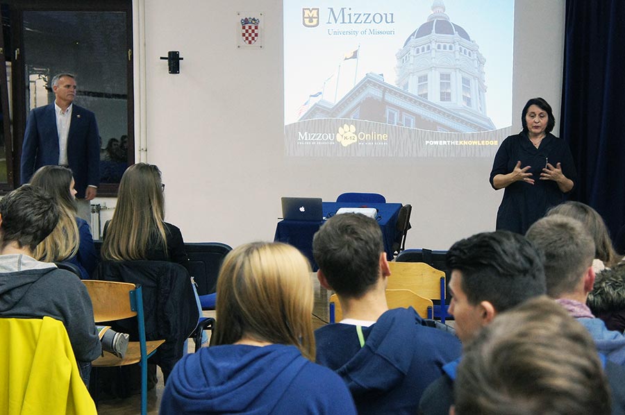 kola stranih jezika Littera predstavila program dvojne diplome u suradnji s University of Missouri