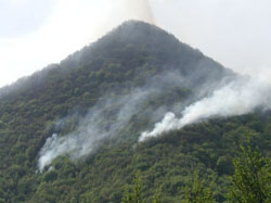 Samoborski vatrogasci 8 sati gasili poar iznad Ruda 