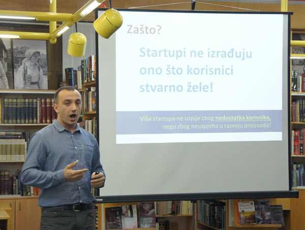 Predavanje o Lean Startup pokretu  kako pokrenuti odrivo poslovanje