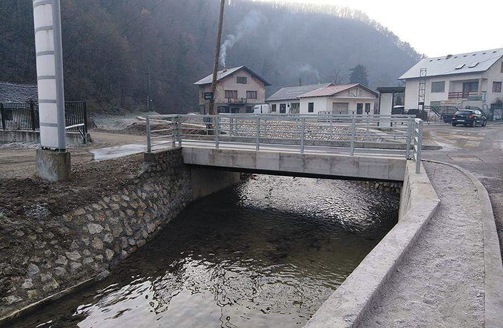 Zavreni radovi na izgradnji mosta na Gradni