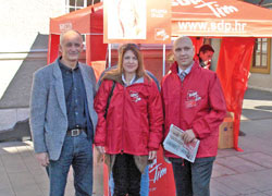 Kandidati SDP-a u 7. izbornoj jedinici, Milanka Opai i Mihael Zmajlovi, boravili u Samoboru