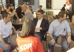 Predsjednik SDP-a dao podrku samoborskim kandidatima na izborima