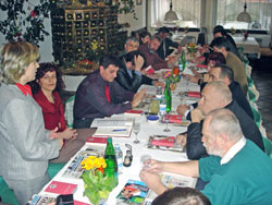 U Restoranu Kalin okupilo se slovensko - hrvatsko drutvo politiara i novinara eljnih suradnje i suivota
