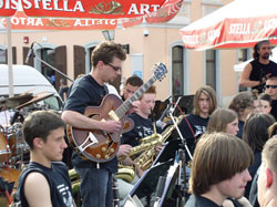 U Samoboru odran 1. jazz festival Samobor 2005.