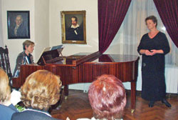 Koncert mezzosopranistice Mire Zidari Orekovi u Samoborskom muzeju