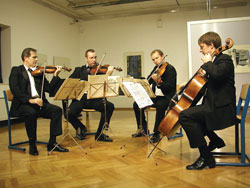 U Galeriji Prica nastupio je Zagrebaki kvartet