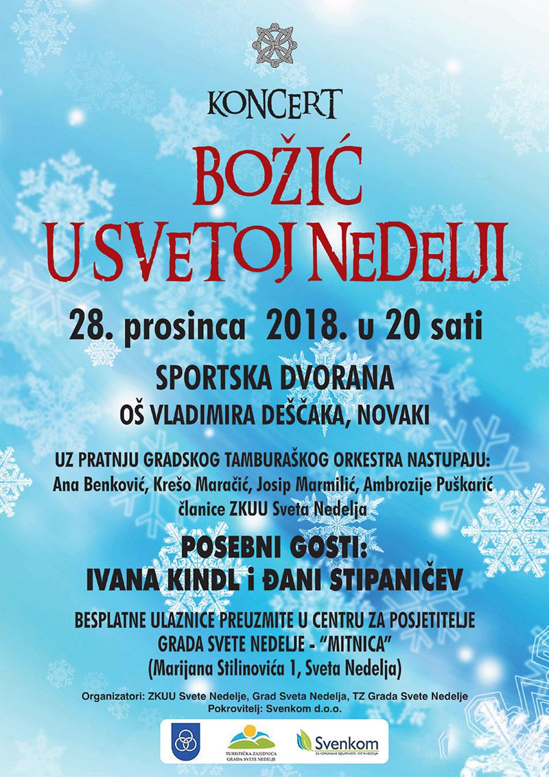 Boino-novogodinji koncert svetonedeljskog Gradskog tamburakog orkestra i gostiju
