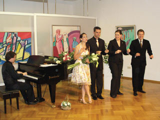 Mezzosopranistica Vlatka Buri i njeni prijatelji odrali koncert u Galeriji Prica 