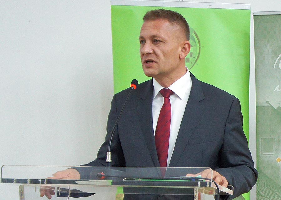 Kreo Beljak, samoborski gradonaelnik, saborski zastupnik i predsjednik HSS-a