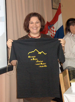 Silvija Turk, predsjednica KUD-a Otrc