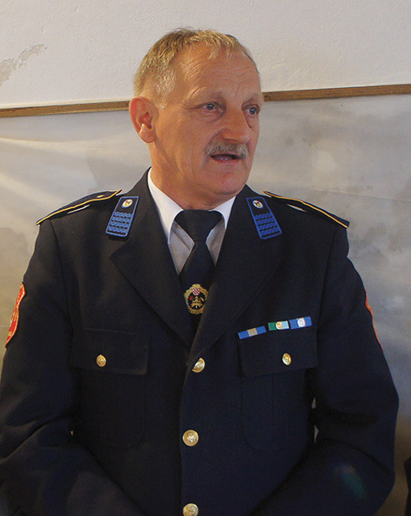 eljko Koica, predsjednik Vatrogasne zajednice Grada Samobora