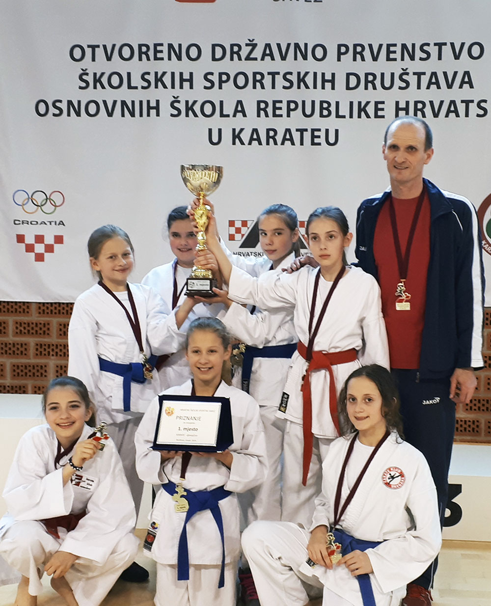 Prvenstvo Hrvatske u karateu za osnovne kole - urevac, 9. oujka
