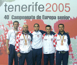 4. seniorsko prvenstvo Europe u karateu, Tenerife, 13.-15. svibanj 2005.