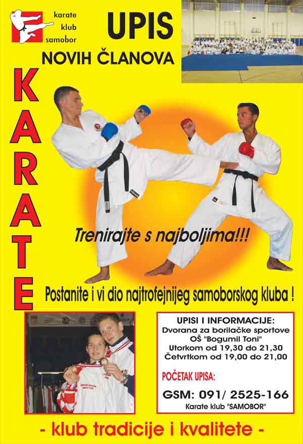 Upiite se na najbolji karate u gradu