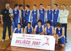 KOARKA - 13. Meunarodni turnir kadeta Belie 2007., 21. i 22. travnja 