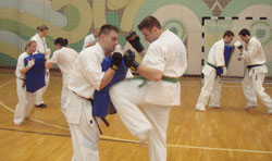 KYOKUSHINKAI KARATE - Fight camp Maarskog kyokushin karate saveza
