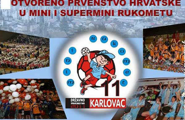RUKOMET - U Karlovcu odrano 11. otvoreno prvenstvo Hrvatske u mini rukometu
