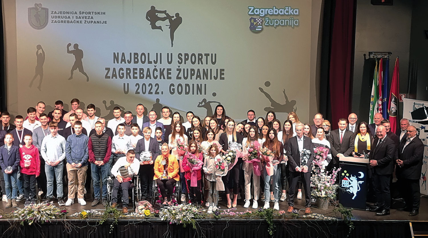 Proglaeni najbolji sportai Zagrebake upanije u 2022. godini