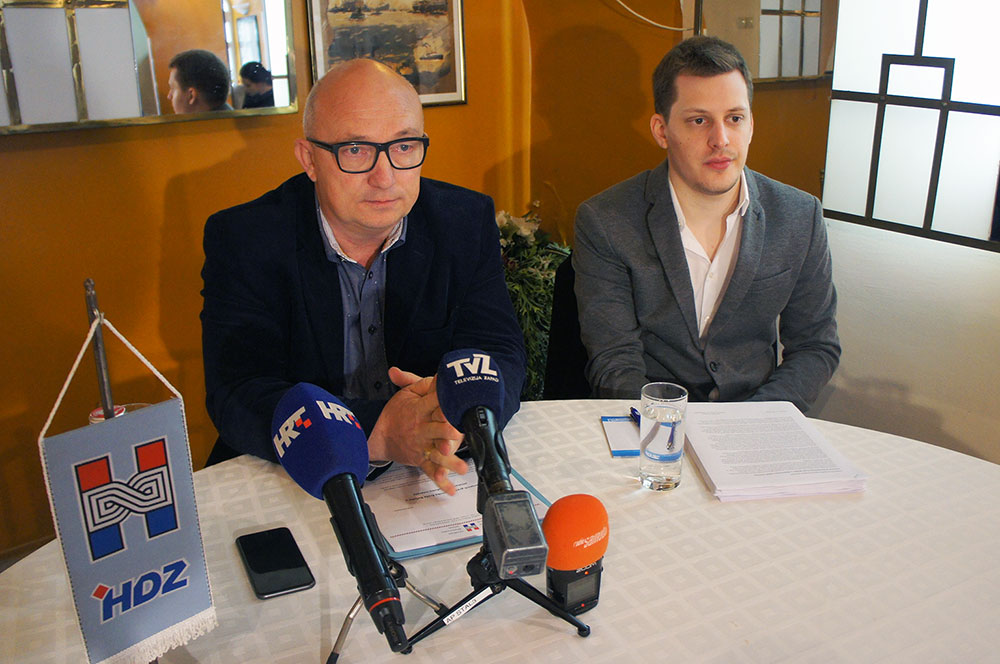 Konferencija za medije GO HDZ-a Samobor 
