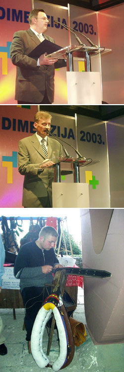 U Poduzetnikom centru Samobor u Bregani dodijeljene nagrade Nova dimenzija 2003.