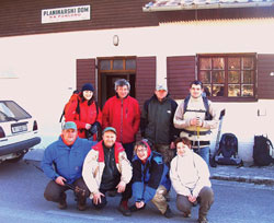 Planinarski klub Scout na vrhu Uke